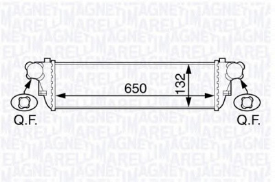 MAGNETI MARELLI 351319202060 -  Интеркулер